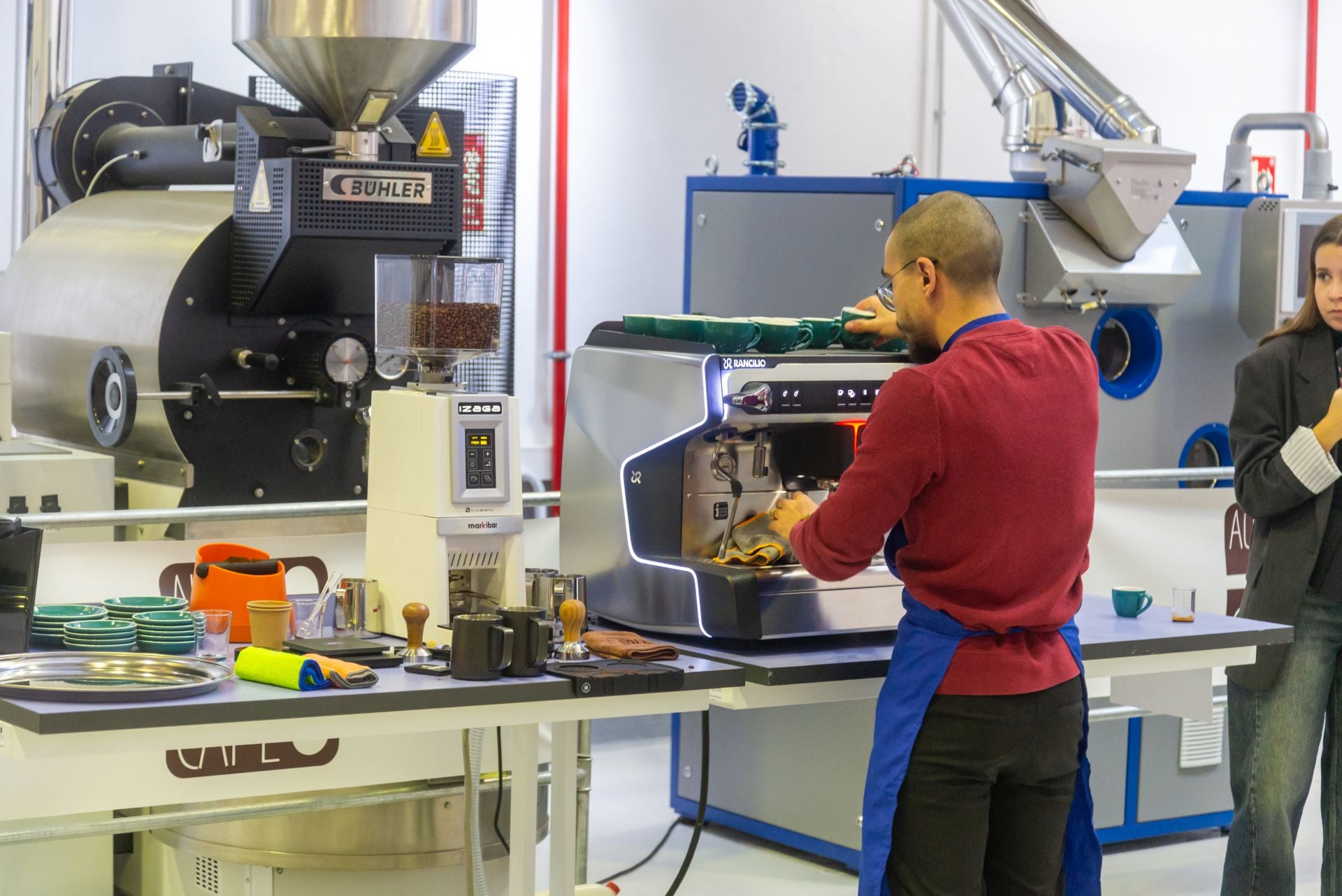 El aroma del café de campeonato