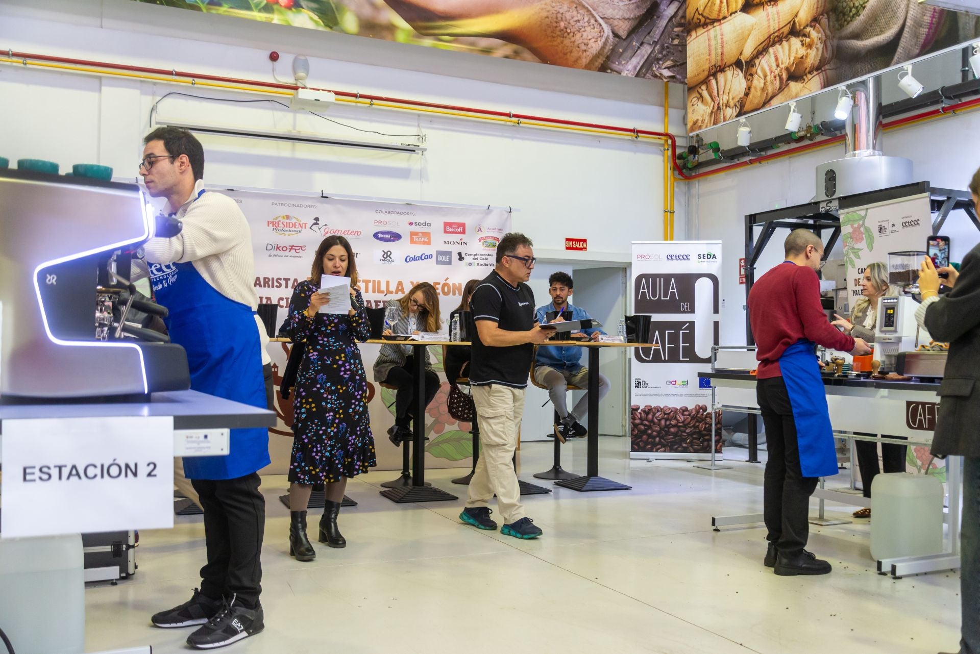 El aroma del café de campeonato