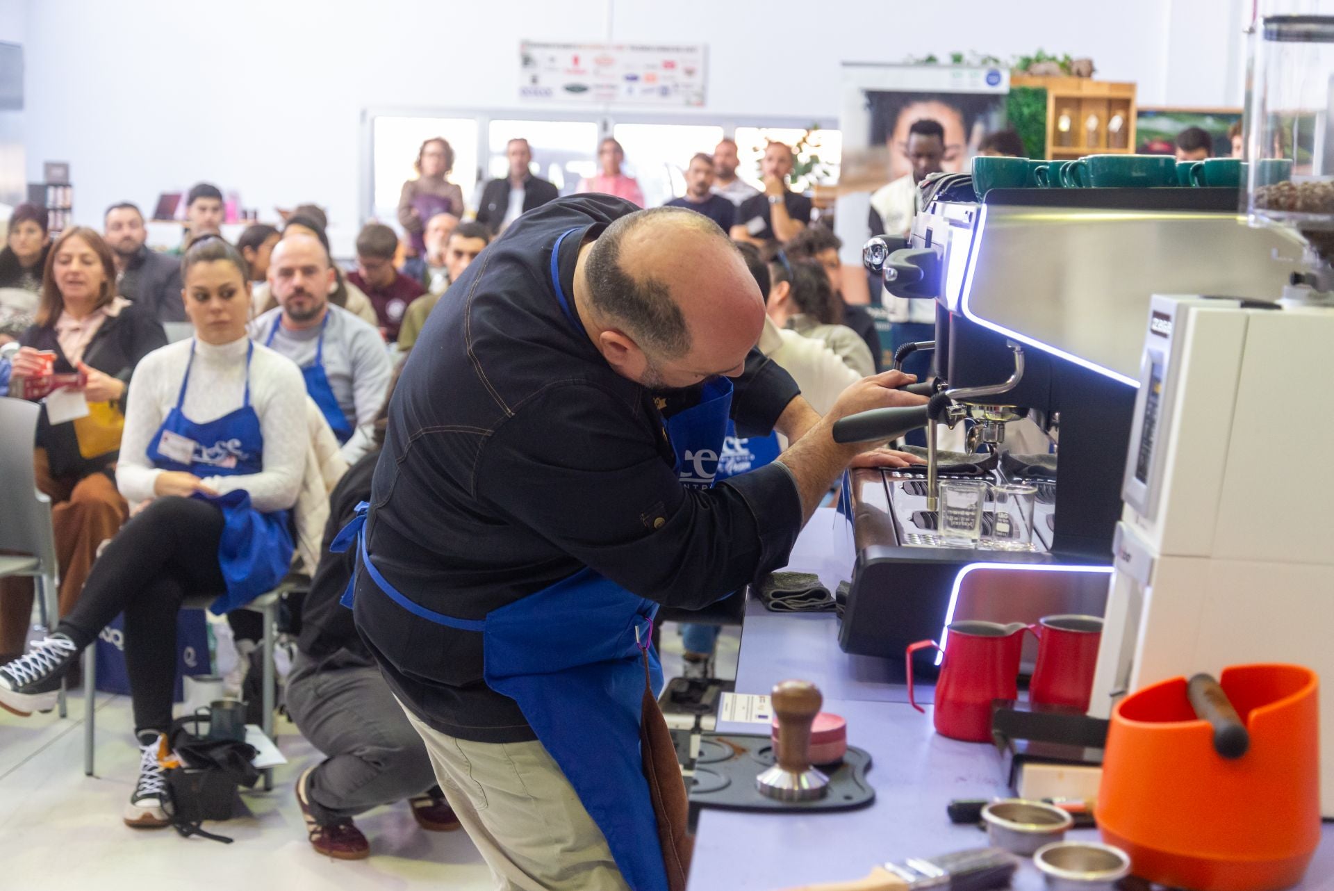 El aroma del café de campeonato