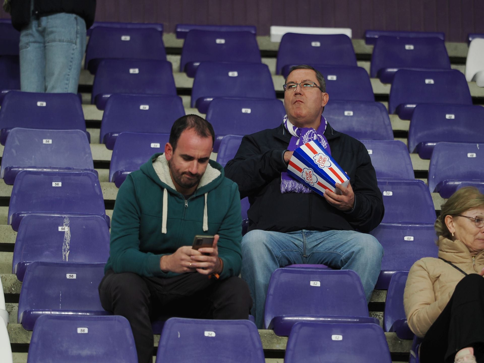 Búscate en la grada del estadio José Zorrilla (1/4)