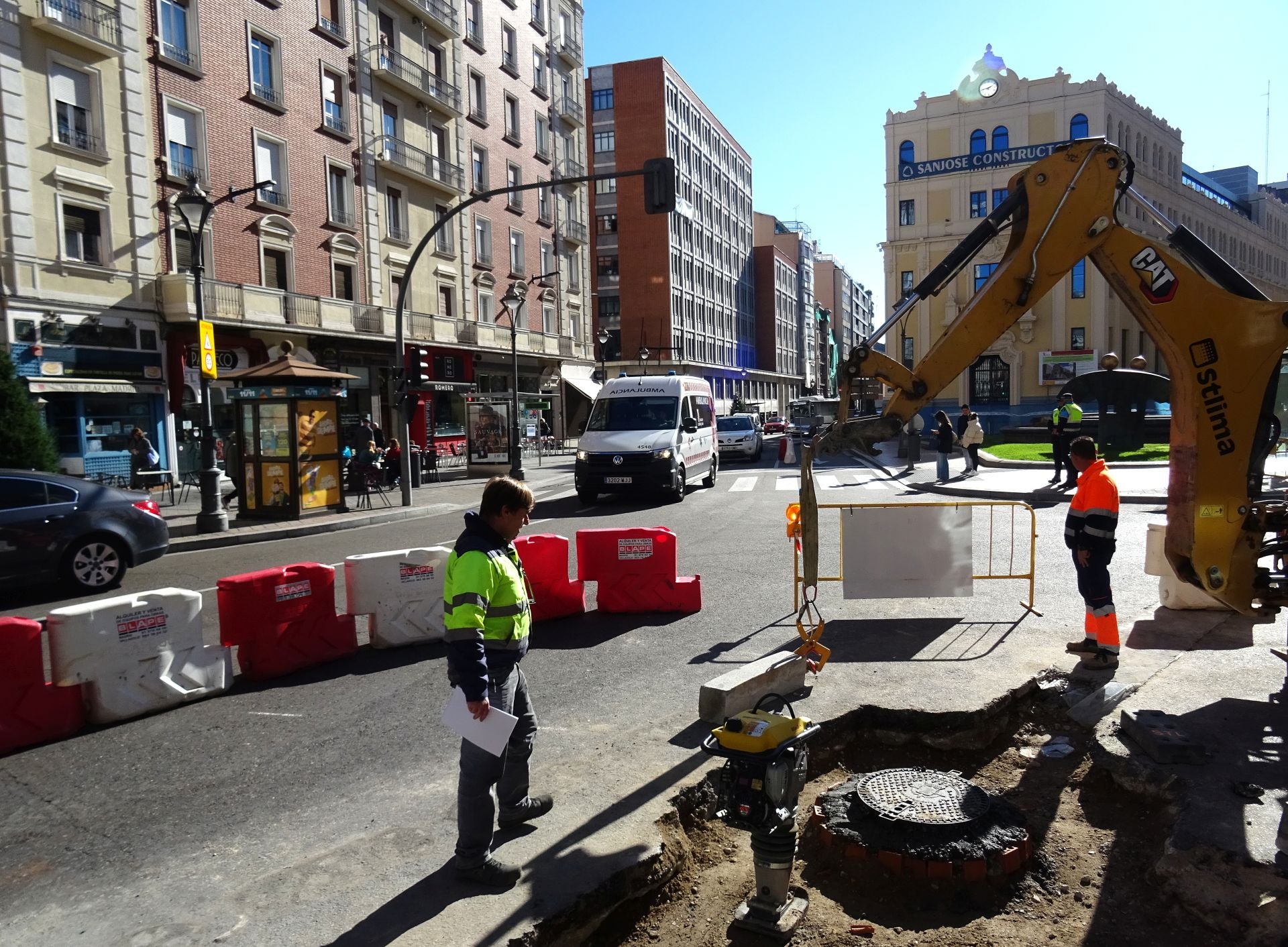 Las imágenes del final de las obras en la calle Gamazo de Valladolid