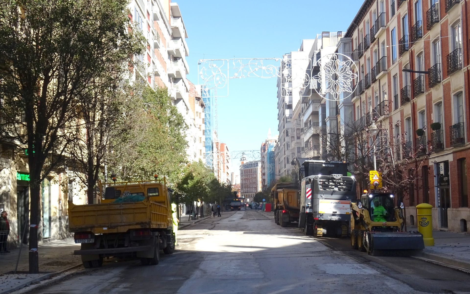 Las imágenes del final de las obras en la calle Gamazo de Valladolid