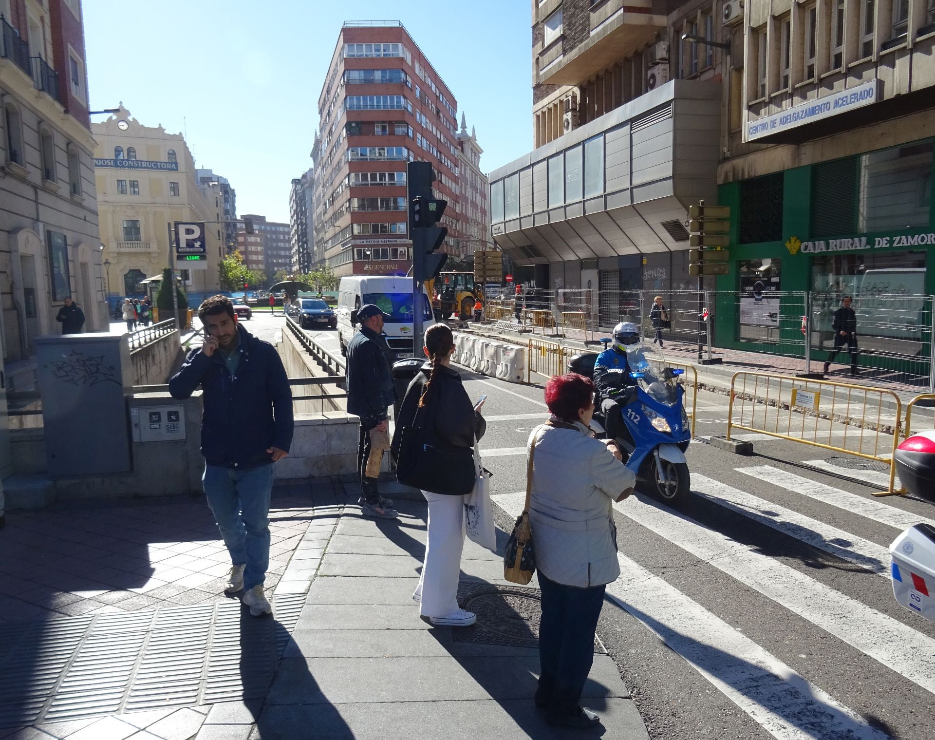 Las imágenes del final de las obras en la calle Gamazo de Valladolid
