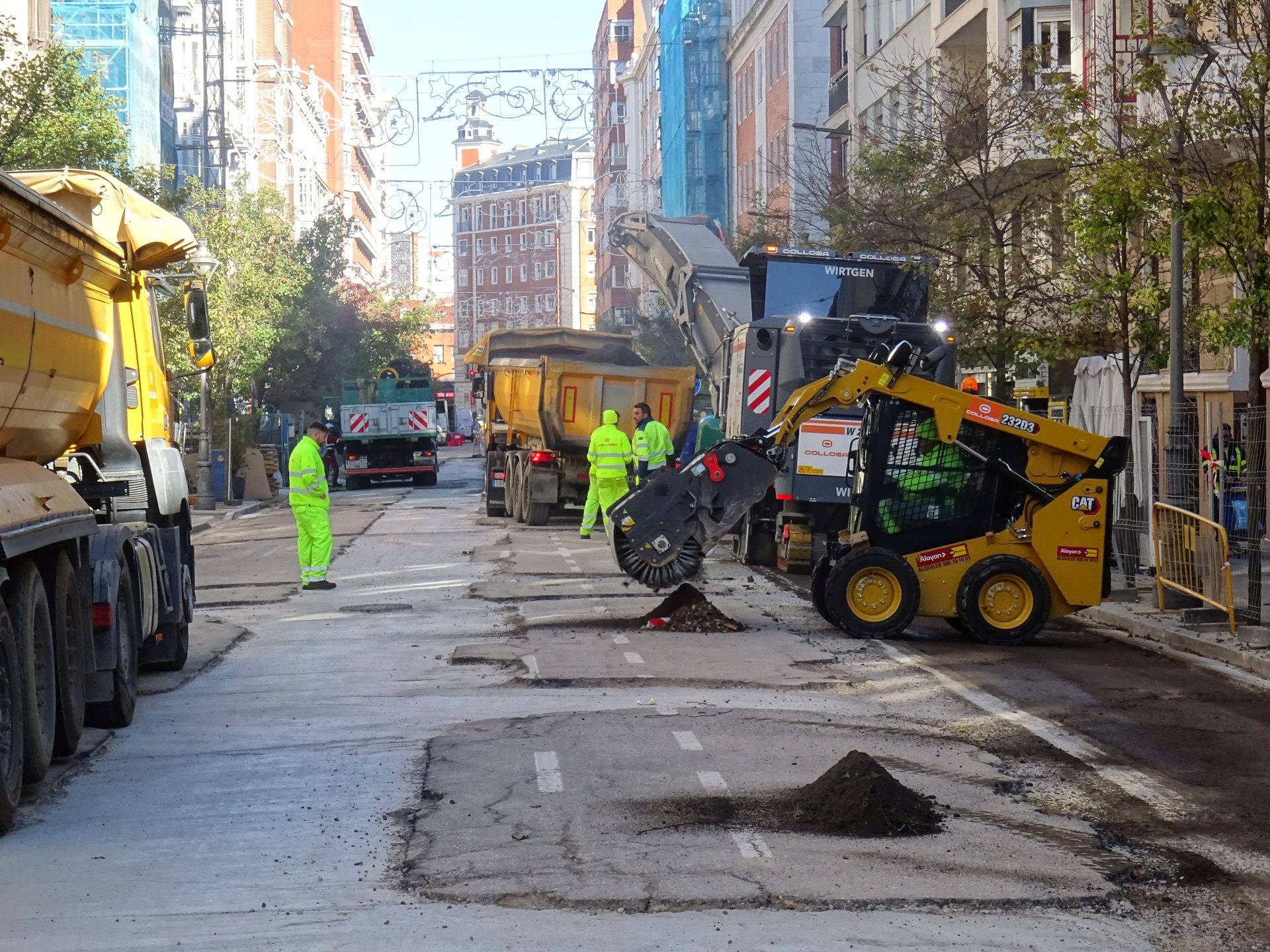 Las imágenes del final de las obras en la calle Gamazo de Valladolid