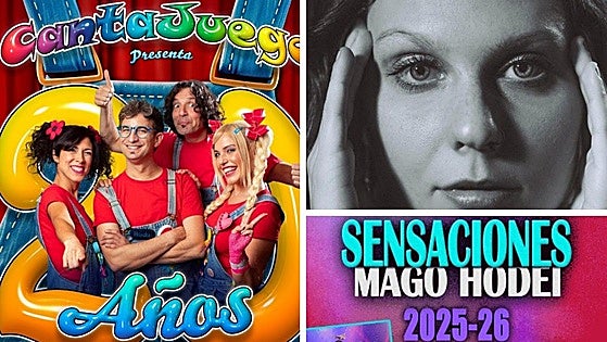 Jazz, la gira de CantaJuego y un espectáculo del mago Hodei este fin de semana