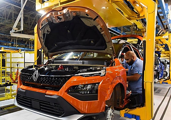 Factoría de Renault en la ciudad brasileña de Curitiba.