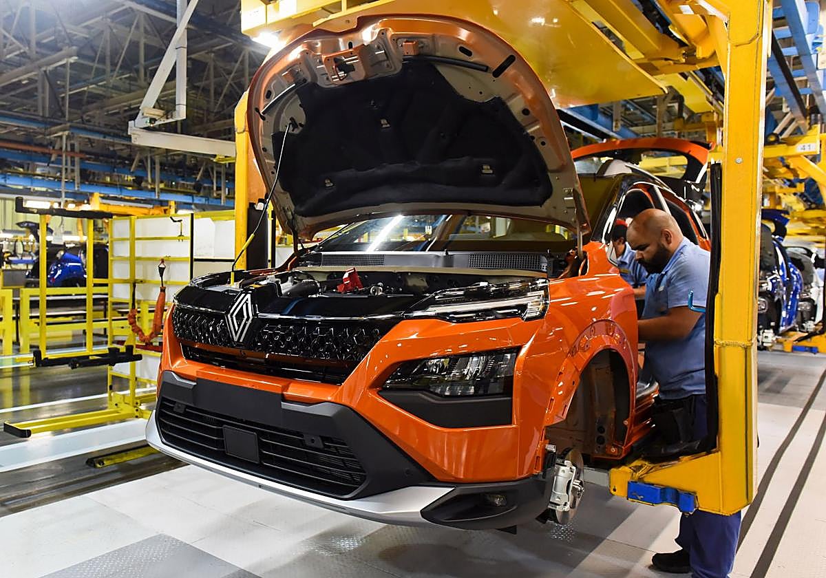 Factoría de Renault en la ciudad brasileña de Curitiba.