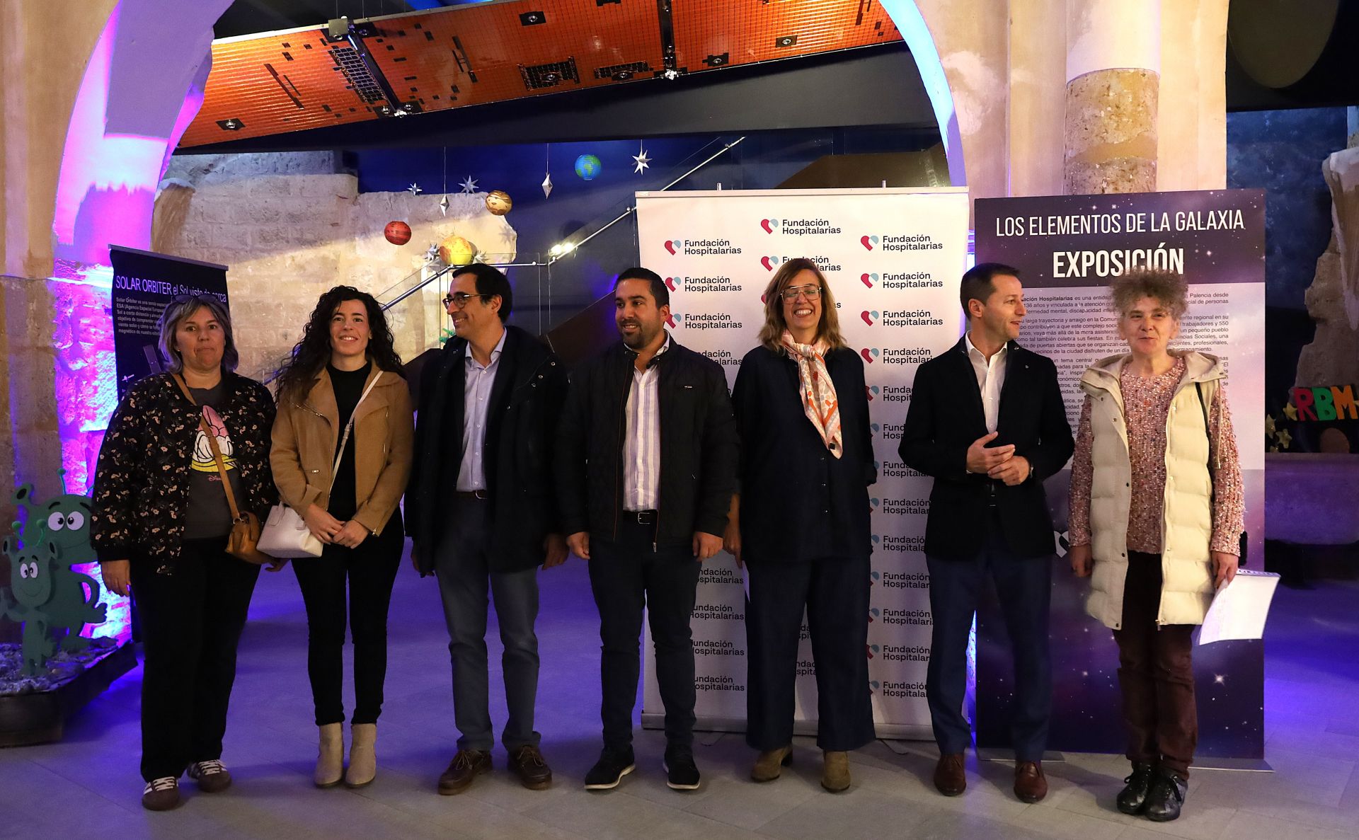 Hospitalarias reinterpreta el cosmos en Palencia