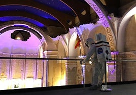 Hospitalarias reinterpreta el cosmos en Palencia