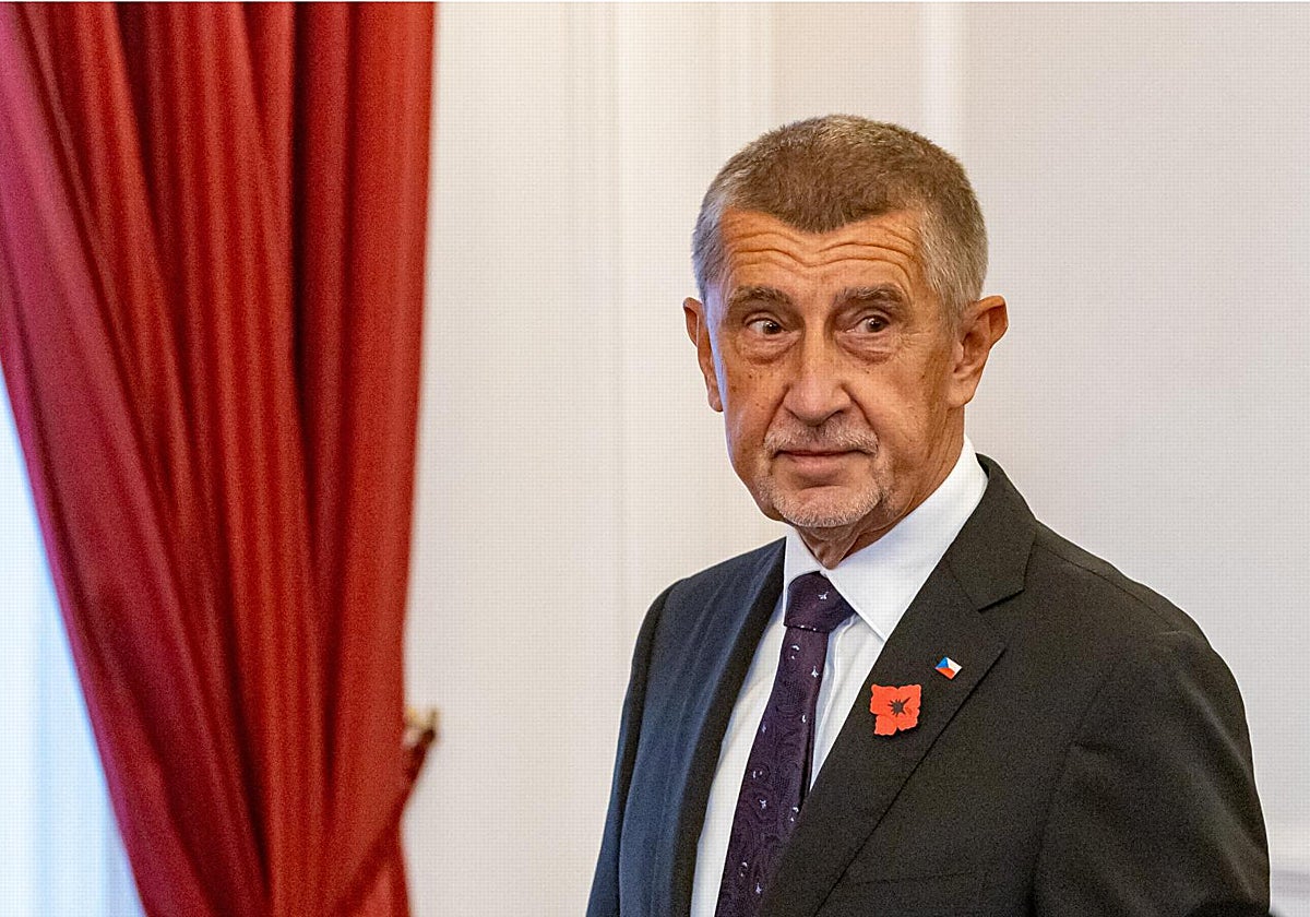 El populista checo Andrej Babis.