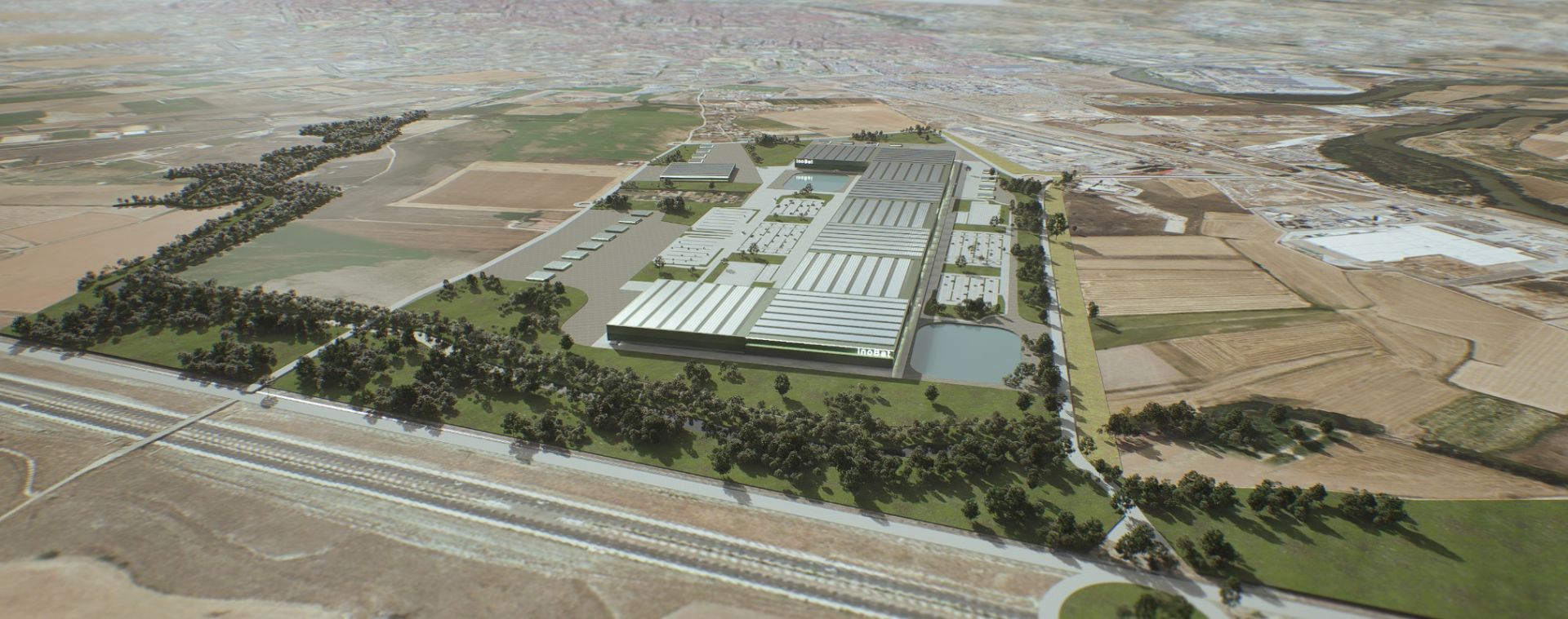 Infografía del Ayuntamiento del año 2023 sobre el posible emplazamiento de la planta de Inobat.