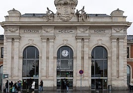 Estación de tren de Valladolid.