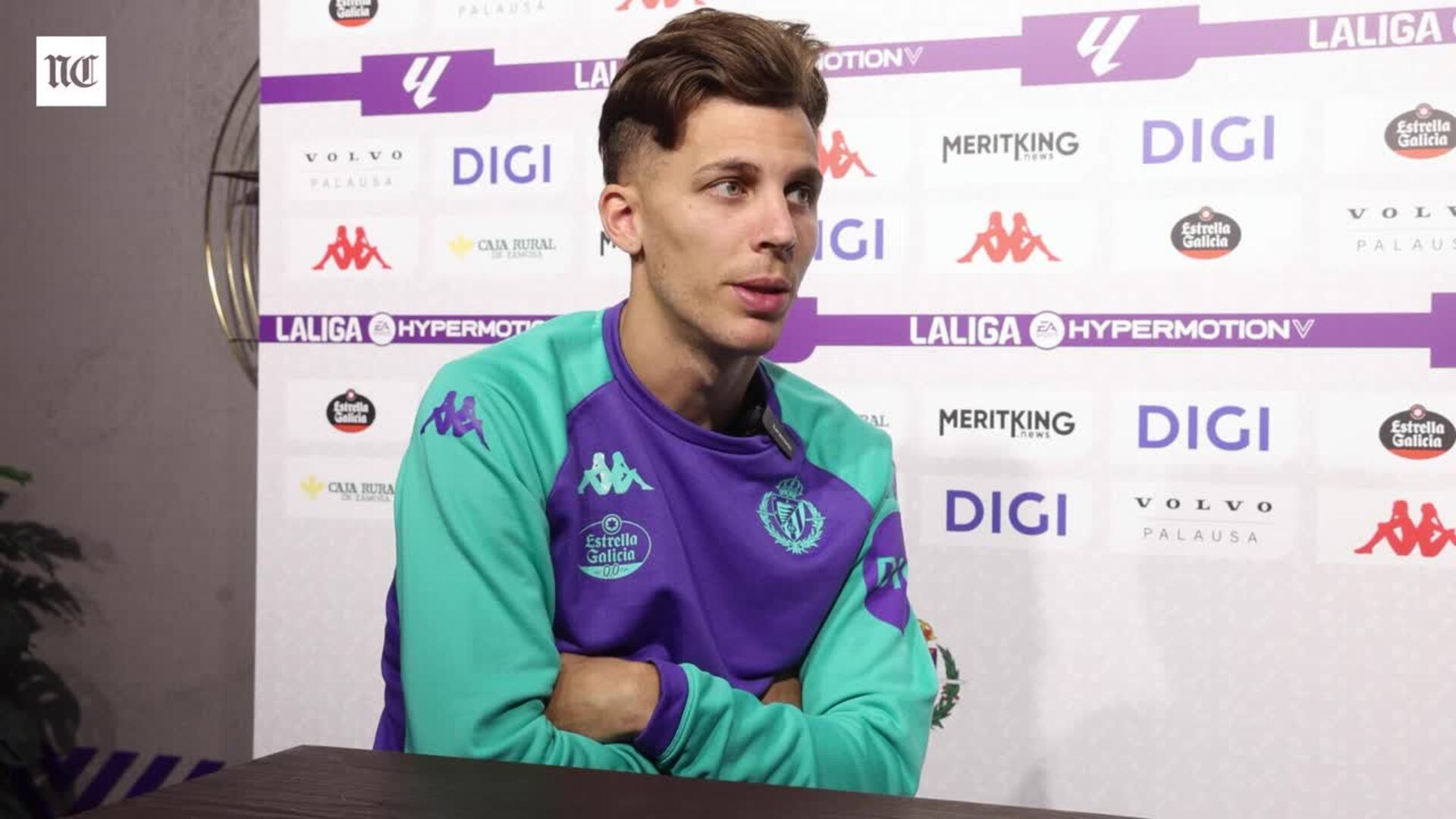 Entrevista a Iván Alejo, jugador del Real Valladolid