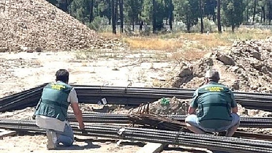 Desarticulado un grupo criminal que robó cobre de instalaciones de Burgos, Soria y Valladolid
