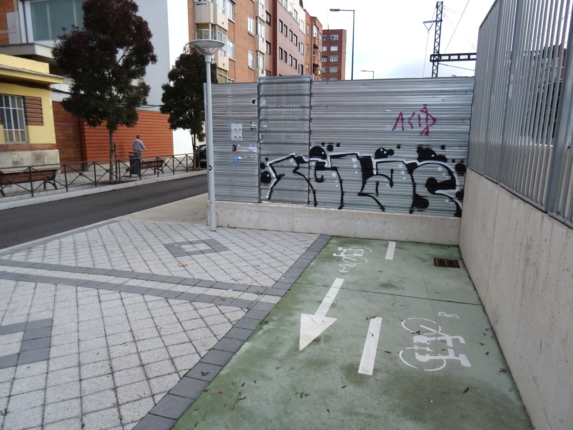 Las imágenes de las obras de Aquavall y los cortes en la calle Estación y Vía