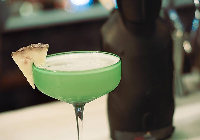 El Pisco Tiger, servido en La Passion Café.