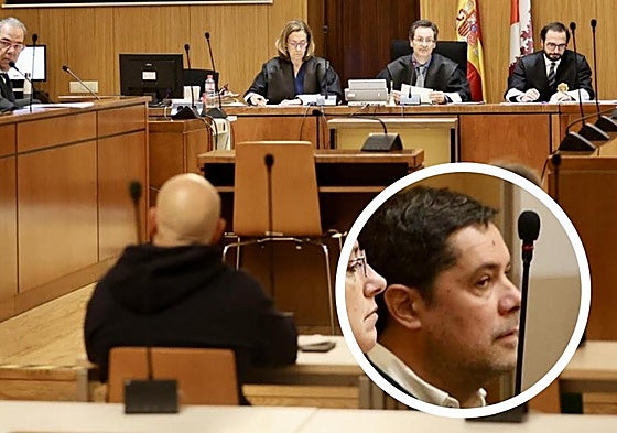 Juicio contra el ahora condenado, el empresario José María Calvo (en detalle), en la Audiencia Provincial.
