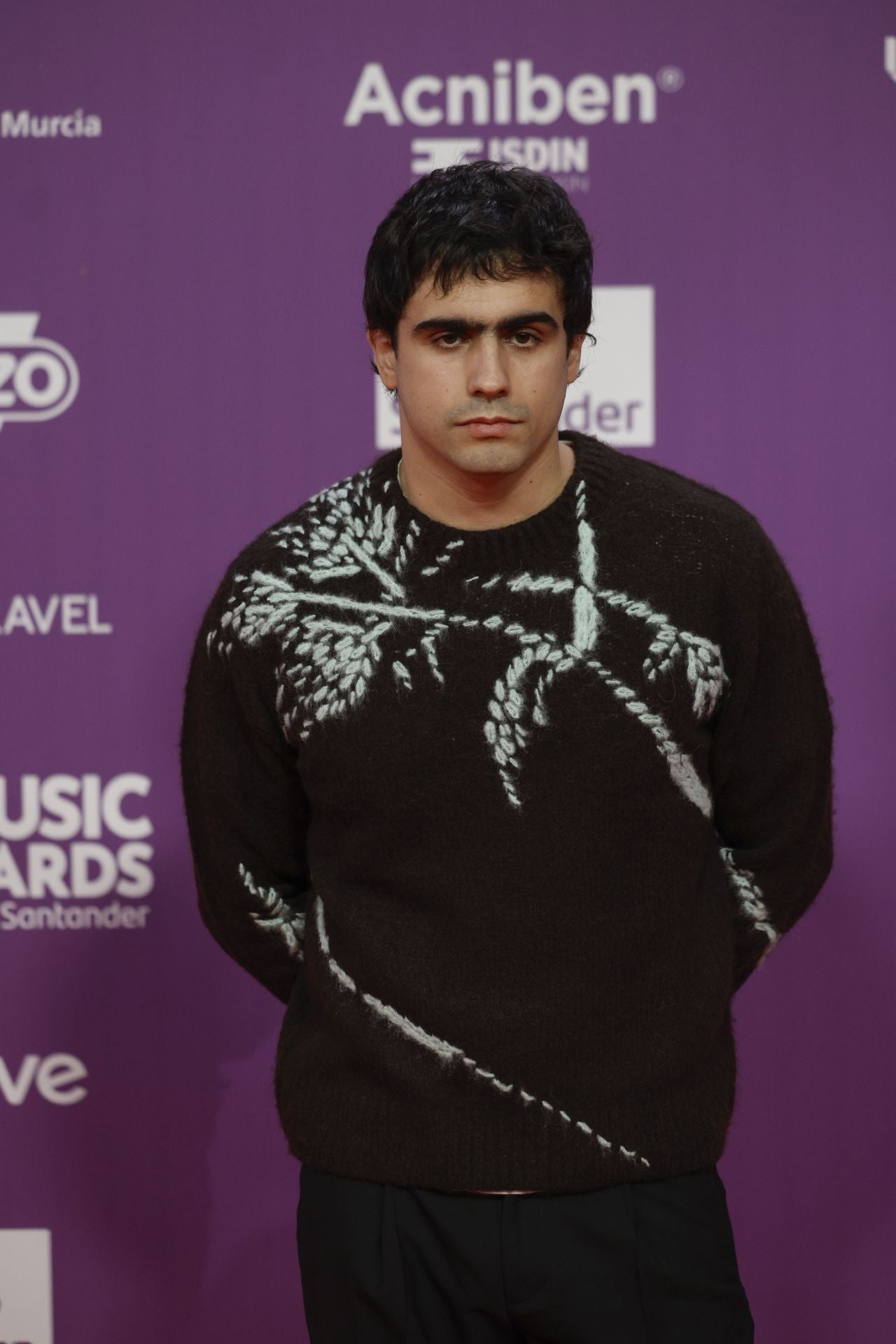 El cantante Diego Ibáñez, del grupo Carolina Durante.