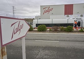 Planta principal de Talgo en Rivabellosa (Álava).