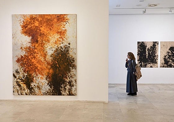 Obras de Carlos León en la sala 3 del Museo Patio Herreriano.