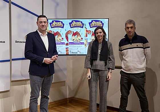 Presentación de los Juegos Escolares, esta mañana en la Diputación.