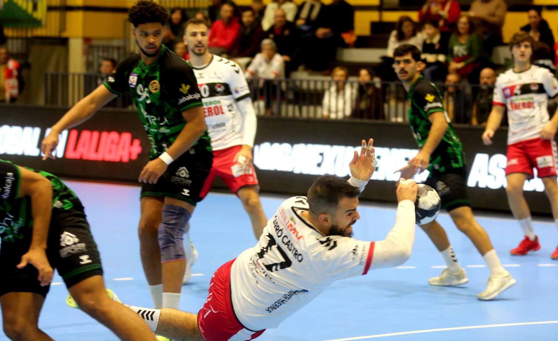 Fotos de la victoria del Balonmano Nava