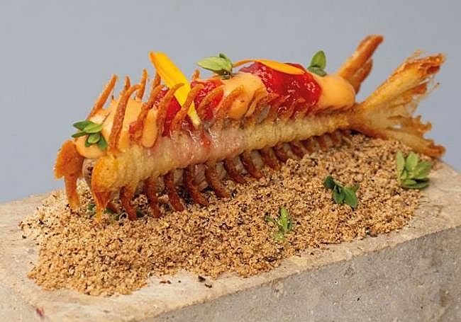 'Por el monte las sardinas' de Las Kubas Bar con Cocina.