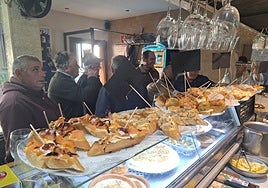 Los pinchos han sido los grandes protagonistas este fin de semana en Vilabrágima
