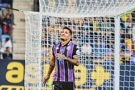 Marcos André, durante el partido.