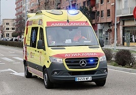 Ambulancia de Sacyl, en una imagen de archivo.
