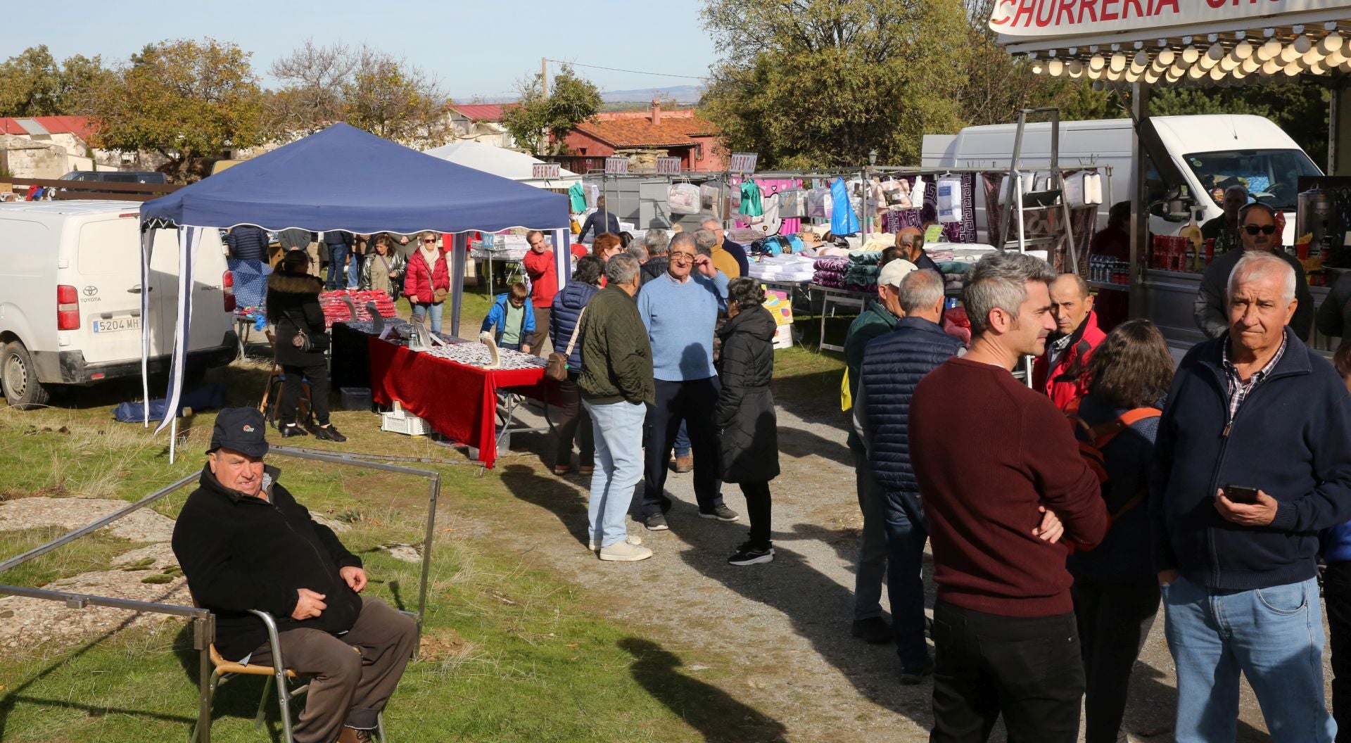 Fotos de la Feria del Ganado de Navafría... sin ganado
