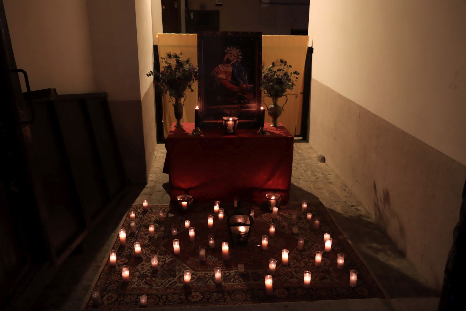 Fotografías de la procesión extraordinaria del Cautivo de San José por Segovia