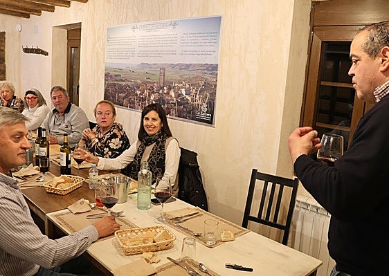 Cata de produtos de la tierra en Baltanás.