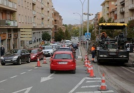 Inicio de los trabajos en Ezequiel González.