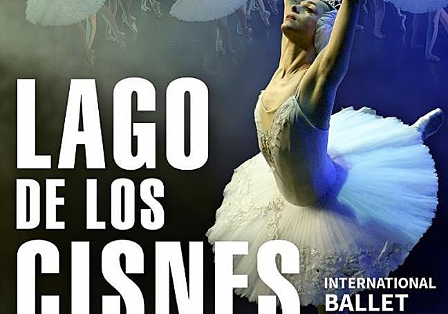 Representación de 'El lago de los cisnes'.
