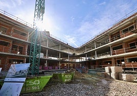 Exterior de las futuras viviendas para alquiler joven de la calle Mieses