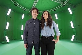 Víctor Manuel Feliz y Andrea Martín en The4DScanner.