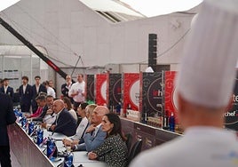 Inauguración del Campeonato Mundial de Tapas, este miércoles en la Cúpula del Milenio de Valladolid.