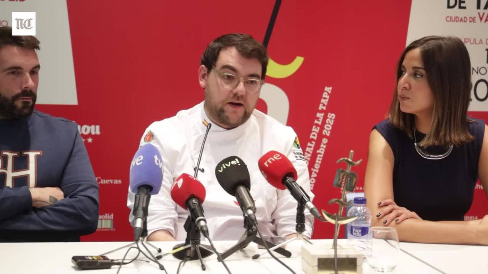 Lechazo y carne de canguro: así explican sus creaciones los ganadores del Nacional y Mundial de Tapas 2025