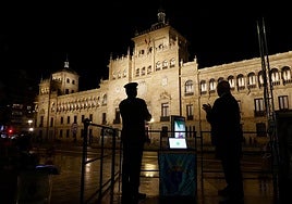 Presentación de la nueva iluminación exterior de la Academia de Caballería.