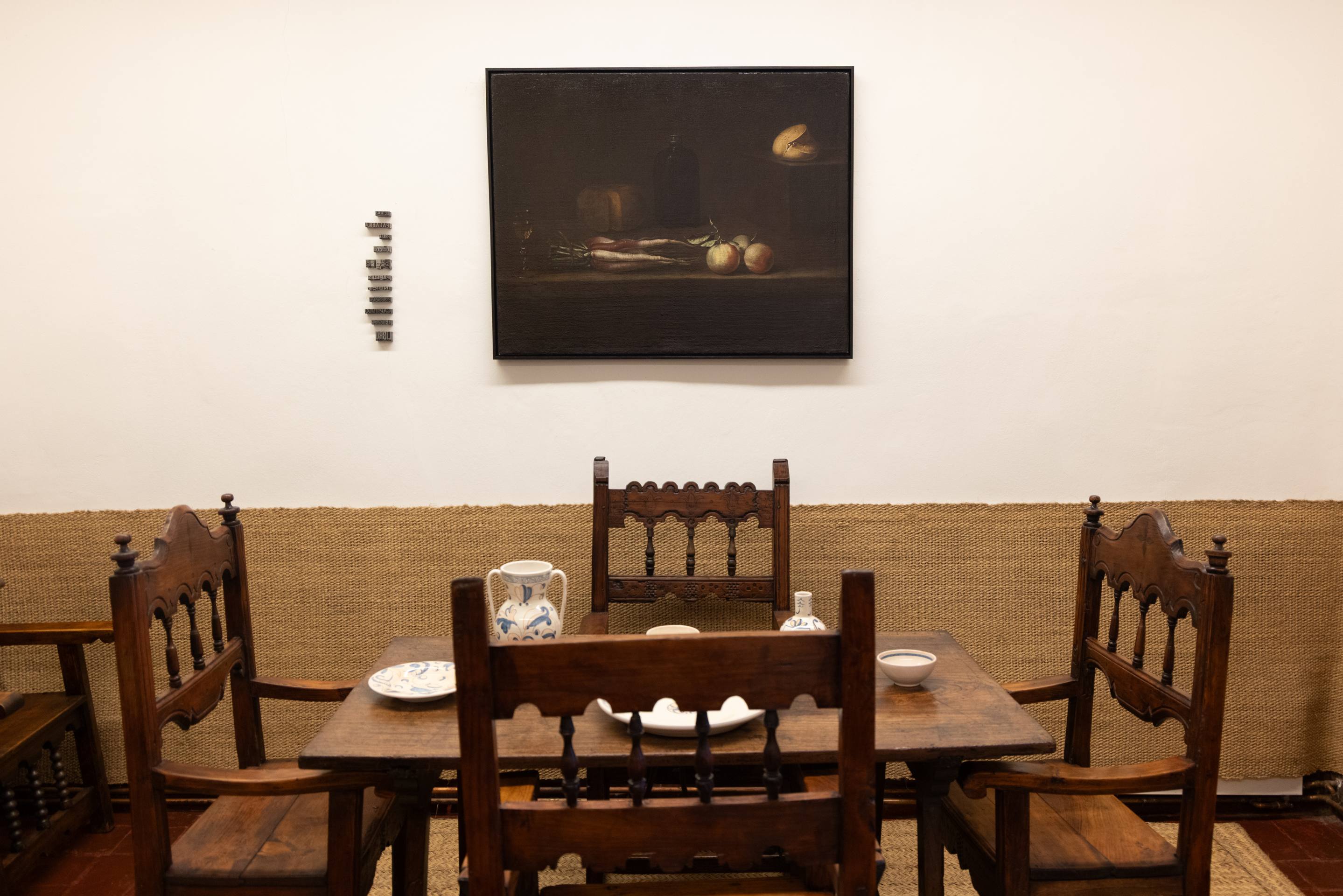 La exposición de Ignasi Aballí en la Casa de Cervantes, en imágenes