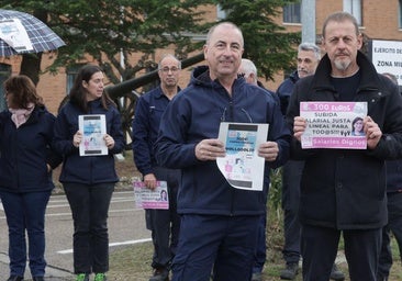 El personal civil de Defensa de Valladolid se moviliza contra su «discriminación salarial»