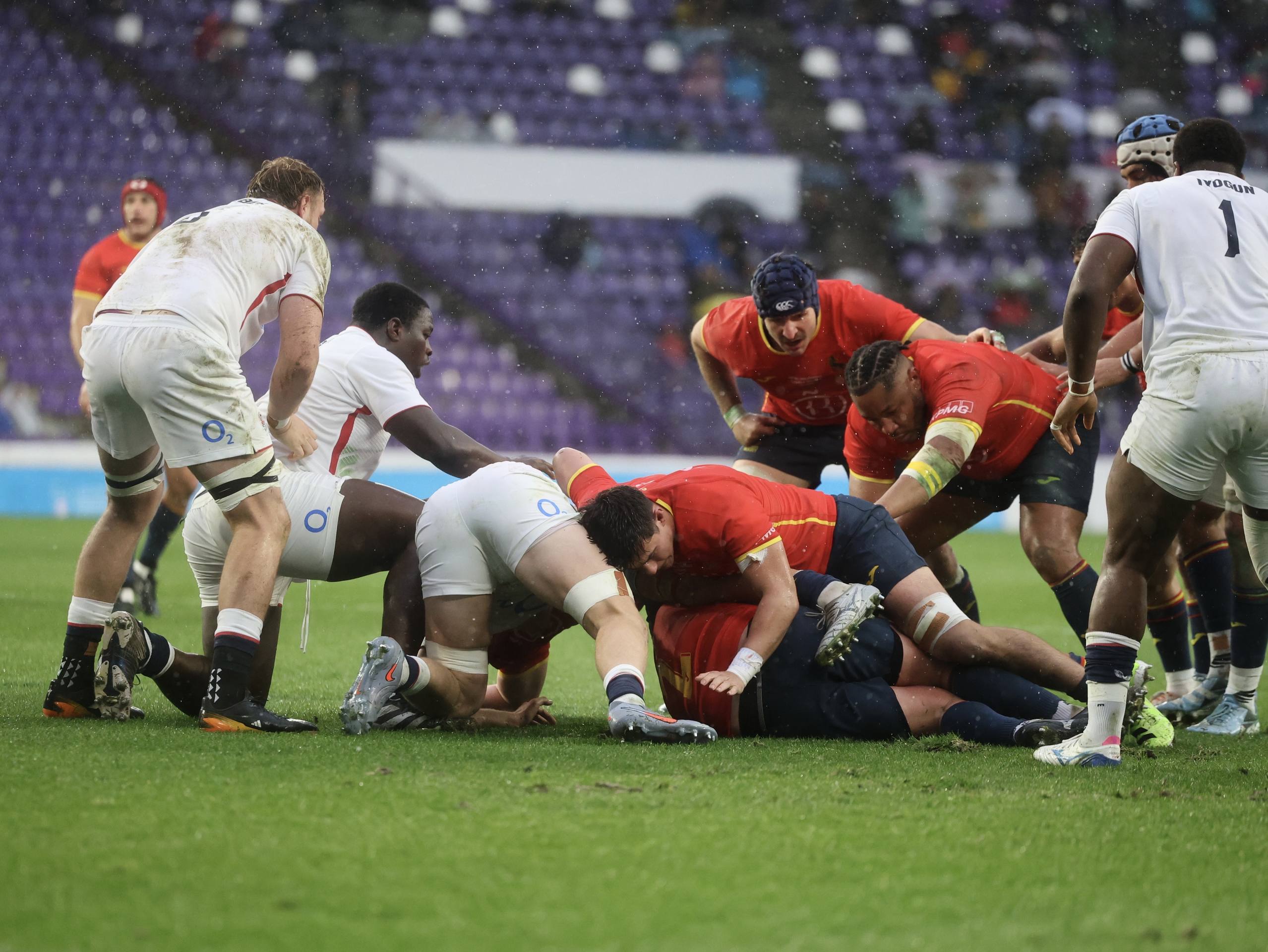 La derrota de España ante Inglaterra A en Zorrilla, en imágenes