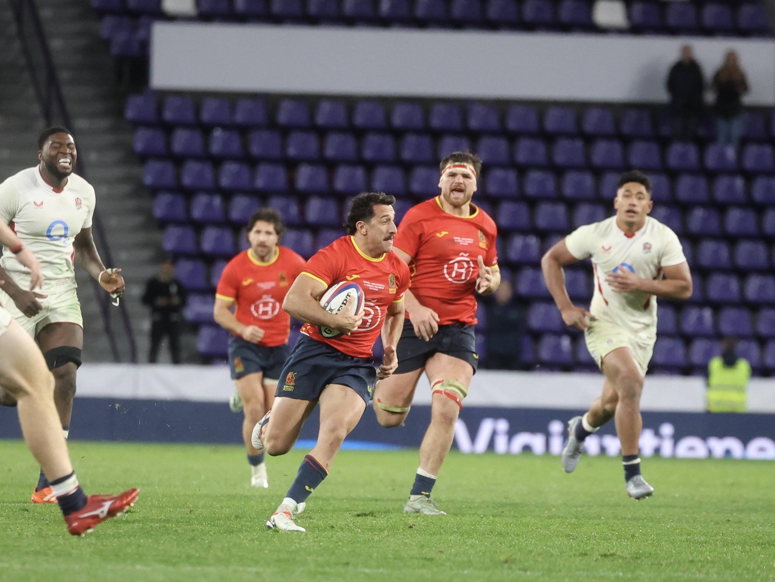 La derrota de España ante Inglaterra A en Zorrilla, en imágenes