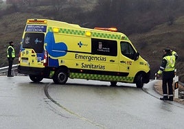 Ambulancia de Sacyl.