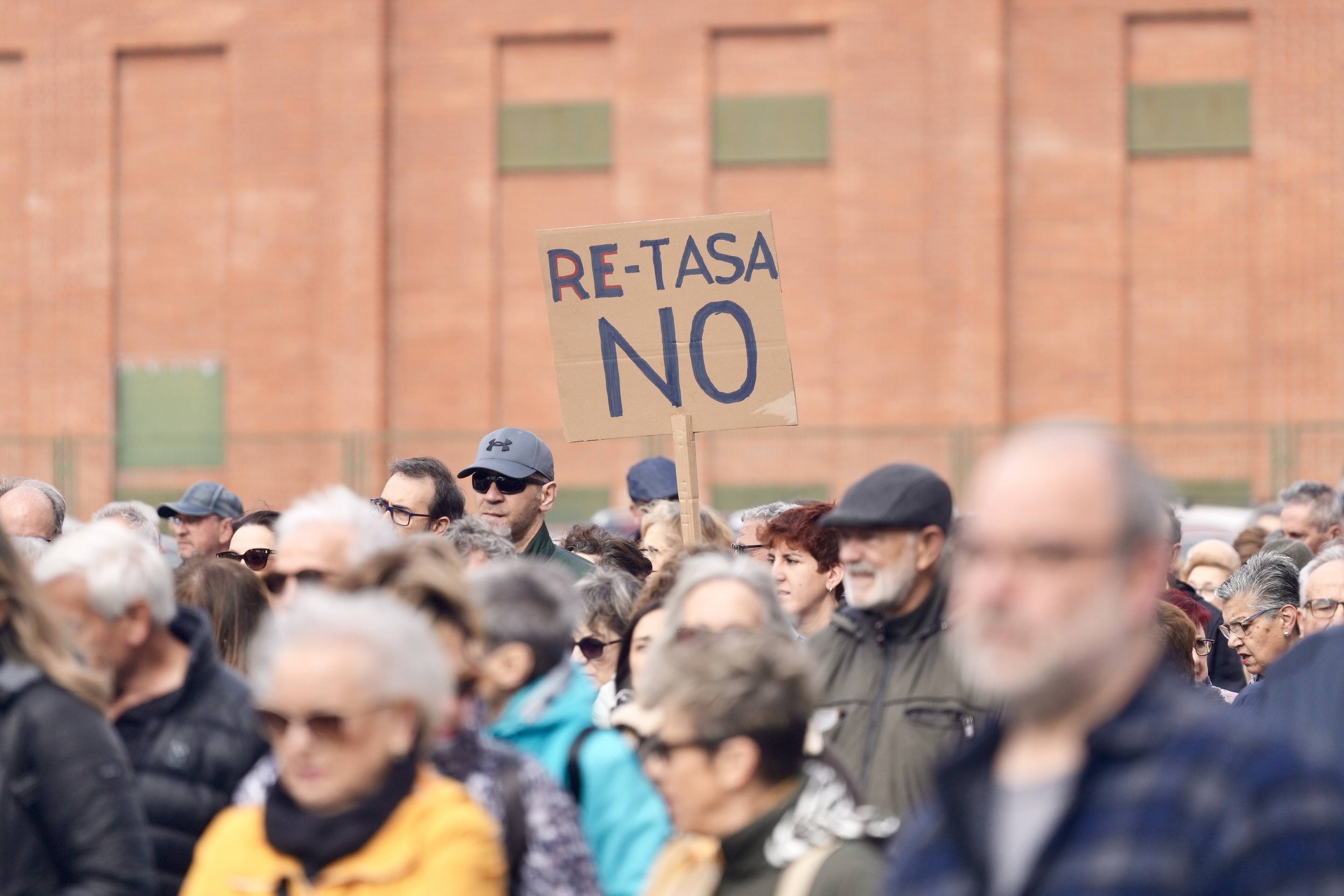 Las imágenes de la manifestación en Laguna de Duero