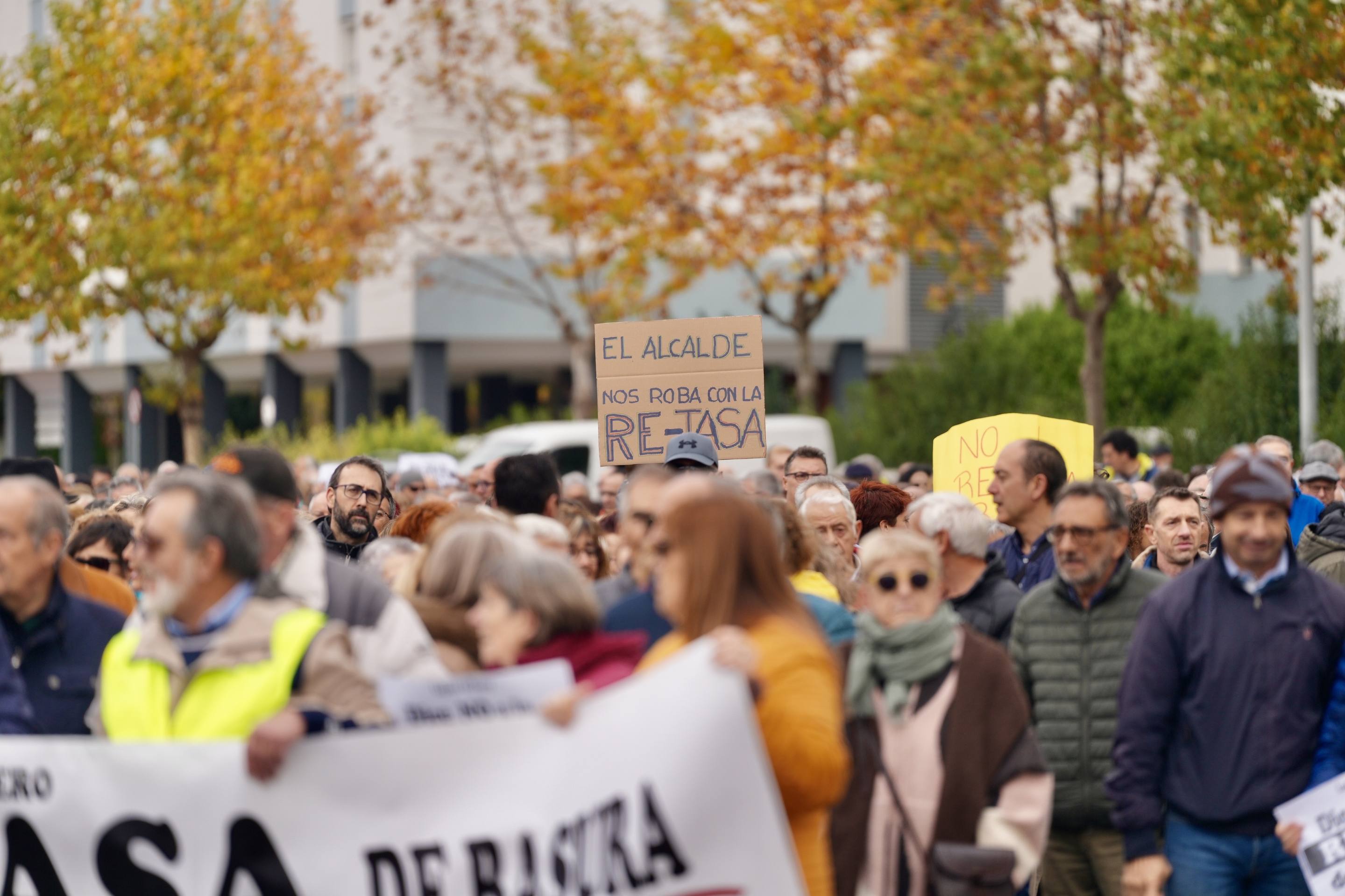 Las imágenes de la manifestación en Laguna de Duero