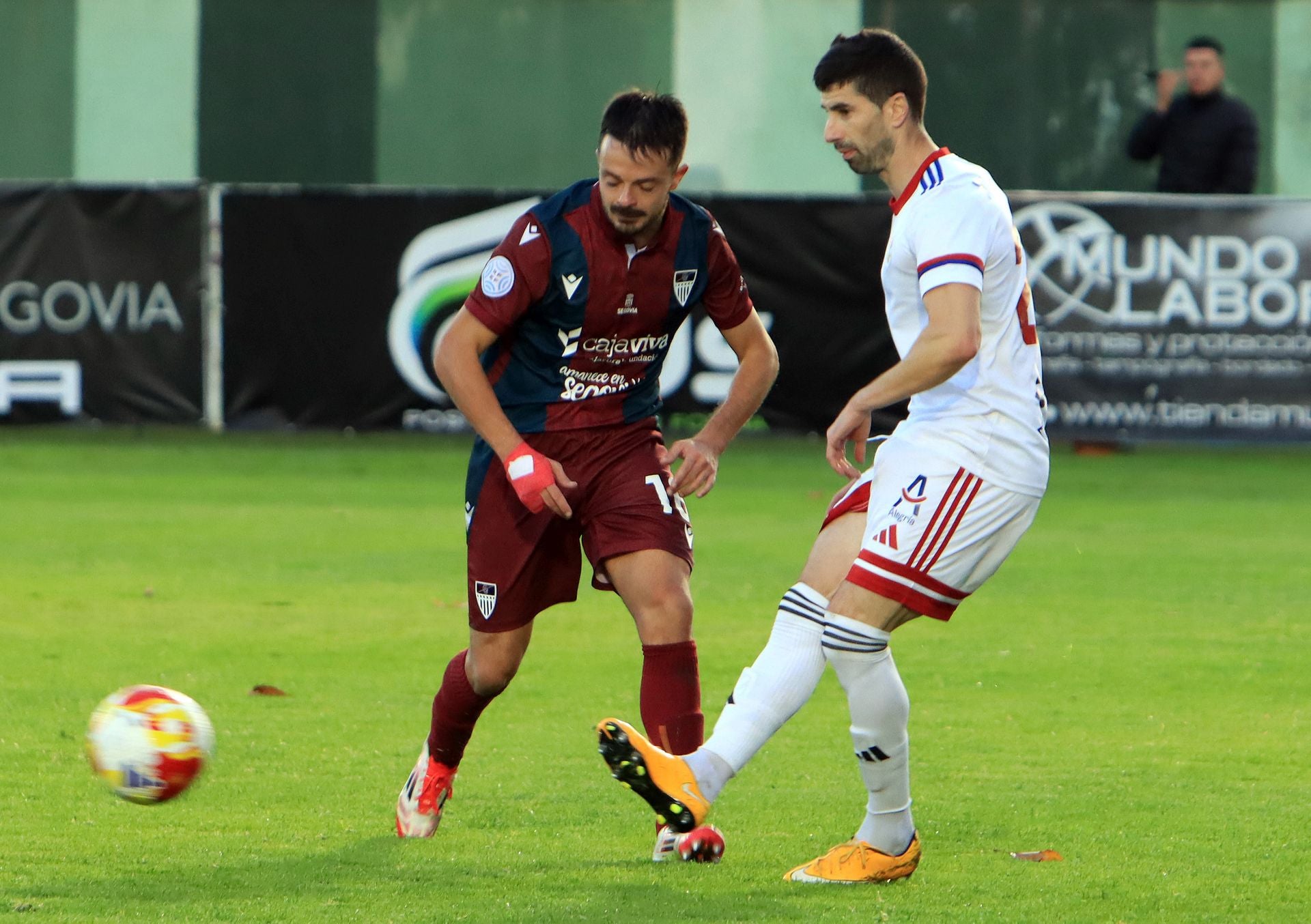 Fotos del triunfo de la Segoviana ante el Langreo