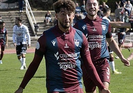 Silva celebra el gol que consiguió el pasado octubre frente al Salamanca UDS.