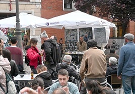 Un concierto en la plaza de Cantarranas.